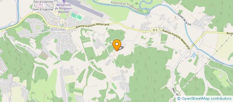 localisation de l'entreprise MONSIEUR PHILIPPE LATHIERE  COUX ET BIGAROQUE-MOUZENS