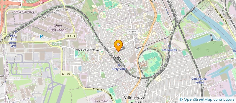 localisation de l'entreprise MONSIEUR PHILIPPE LATHIERE  ORLY