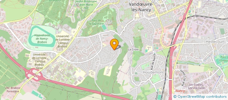 localisation de l'entreprise MONSIEUR PHILIPPE LATTANZIO  VANDUVRE-LES-NANCY