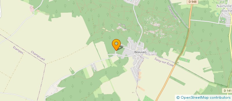 localisation de l'entreprise MONSIEUR PHILIPPE LAUBY  CHAMPCUEIL