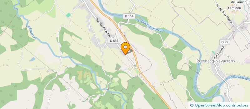 localisation de l'entreprise MONSIEUR PHILIPPE LAUDETTE  GURS