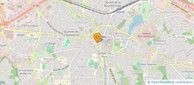 localisation de l'entreprise MONSIEUR PHILIPPE LAUDRAIN à VANNES