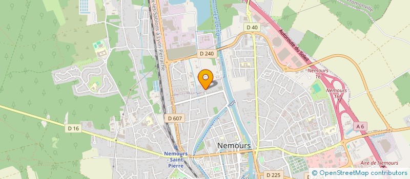 localisation de l'entreprise MONSIEUR PHILIPPE LAUDY  NEMOURS