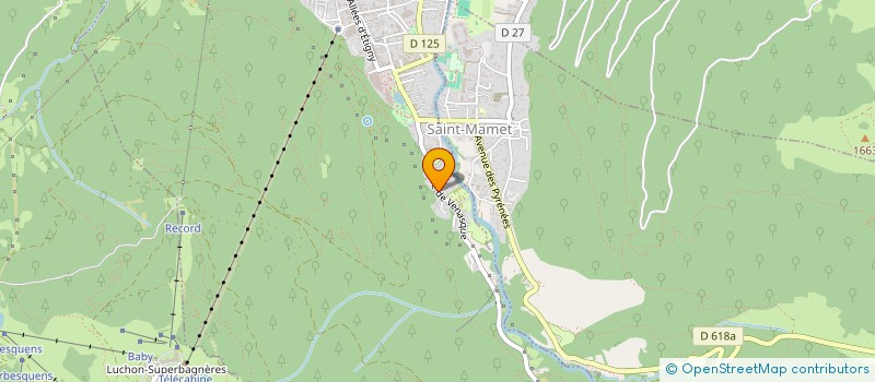 localisation de l'entreprise MONSIEUR PHILIPPE LAUGEAIS  BAGNERES-DE-LUCHON