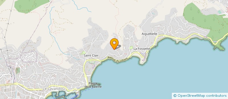 localisation de l'entreprise MONSIEUR PHILIPPE LAUGIER à LE LAVANDOU