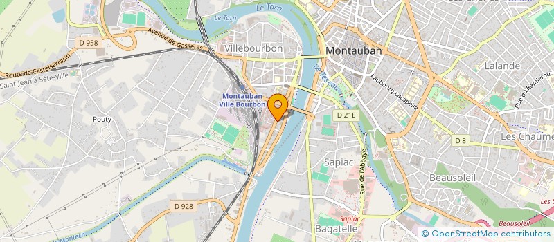 localisation de l'entreprise MONSIEUR PHILIPPE LAUMOND à MONTAUBAN