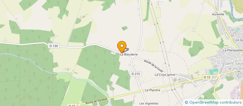 localisation de l'entreprise MONSIEUR PHILIPPE LAUNAY  SAINT-SAUVEUR-LE-VICOMTE