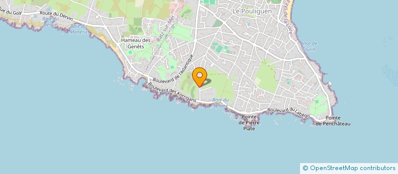 localisation de l'entreprise MONSIEUR PHILIPPE LAURAIRE  LE POULIGUEN