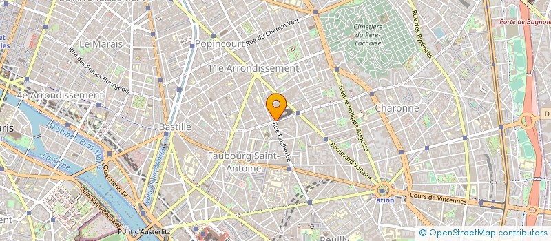 localisation de l'entreprise MONSIEUR PHILIPPE LAURENCE  PARIS