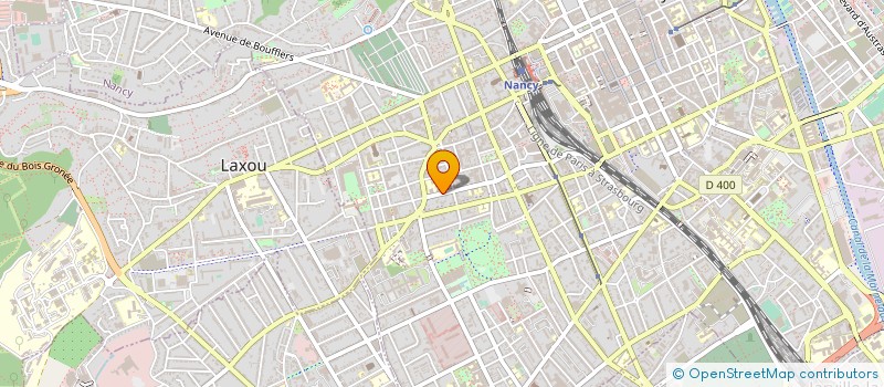 localisation de l'entreprise MONSIEUR PHILIPPE LAURENT  NANCY