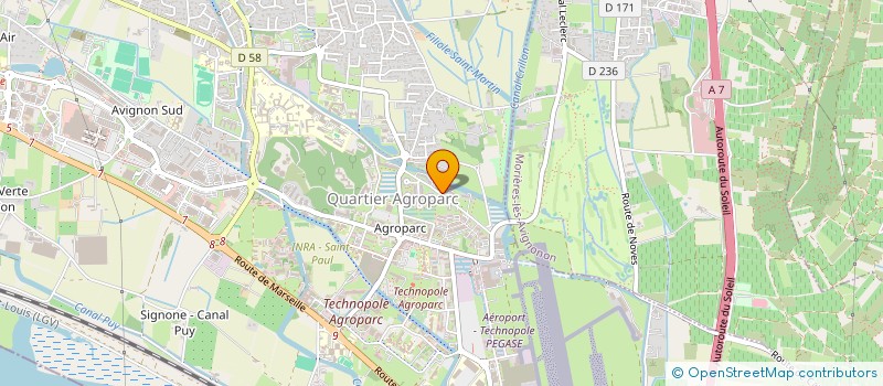 localisation de l'entreprise MONSIEUR PHILIPPE LAURENT  AVIGNON