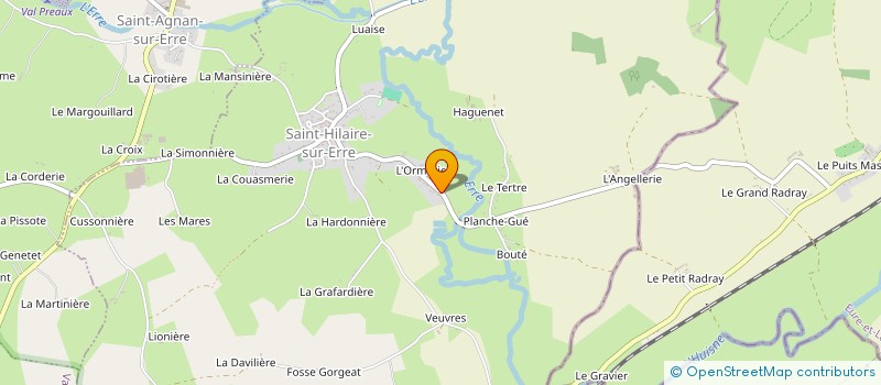 localisation de l'entreprise MONSIEUR PHILIPPE LAURENT à SAINT-HILAIRE-SUR-ERRE