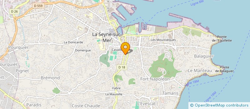 localisation de l'entreprise MONSIEUR PHILIPPE LAURENT à LA SEYNE-SUR-MER