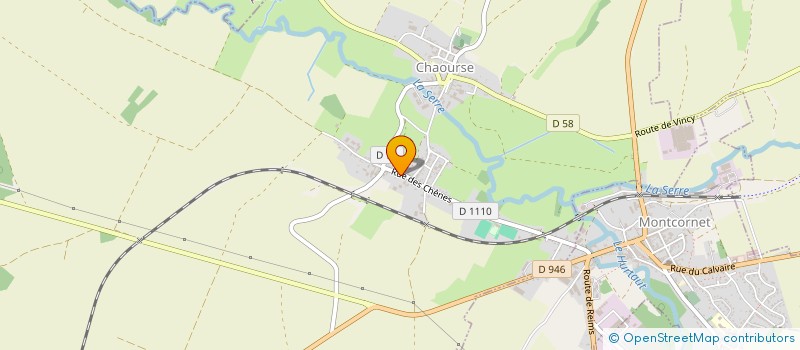 localisation de l'entreprise MONSIEUR PHILIPPE LAURENT  CHAOURSE