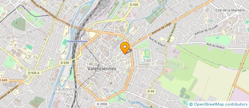 localisation de l'entreprise MONSIEUR PHILIPPE LAURENT à VALENCIENNES