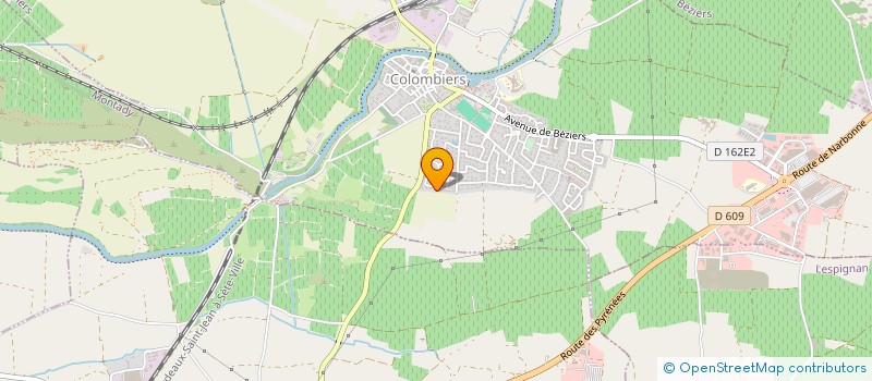localisation de l'entreprise MONSIEUR PHILIPPE LAURENT à COLOMBIERS