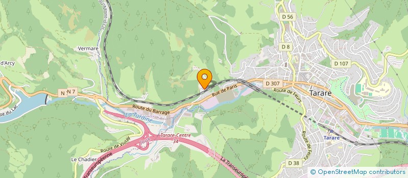 localisation de l'entreprise MONSIEUR PHILIPPE LAURENT  JOUX