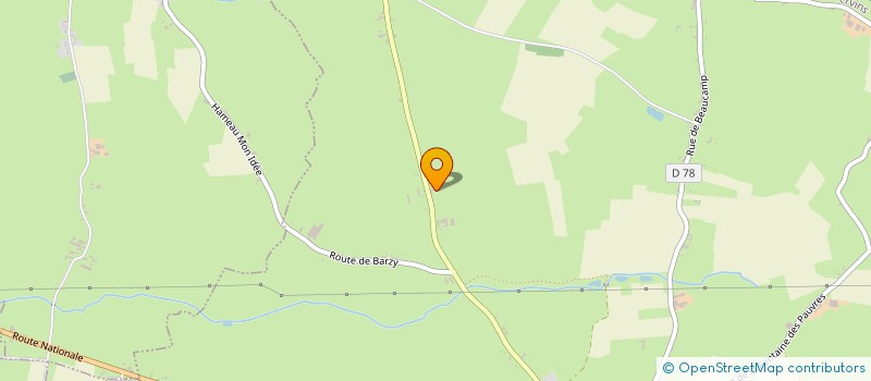 localisation de l'entreprise MONSIEUR PHILIPPE LAURENT  LE NOUVION-EN-THIERACHE