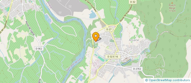 localisation de l'entreprise MONSIEUR PHILIPPE LAURENTS  ANIANE