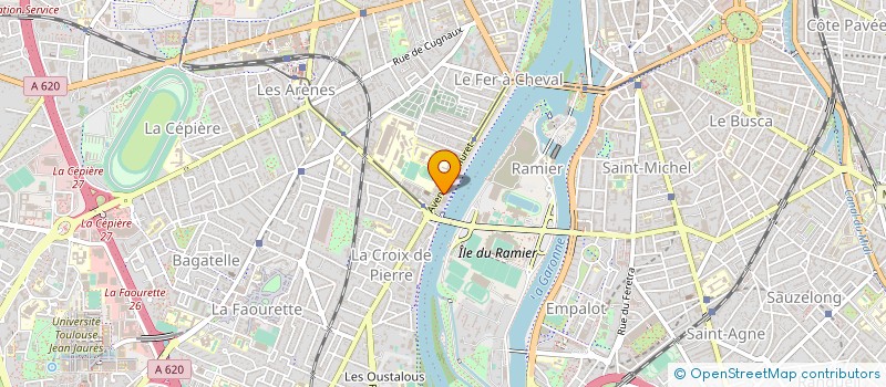 localisation de l'entreprise MONSIEUR PHILIPPE LAURIE à TOULOUSE