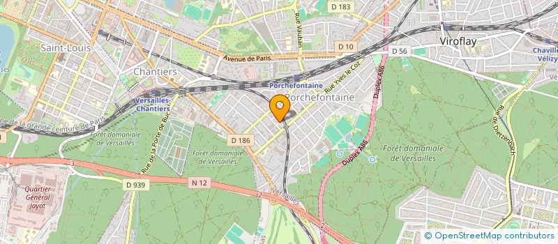 localisation de l'entreprise MONSIEUR PHILIPPE LAUSSON à VERSAILLES