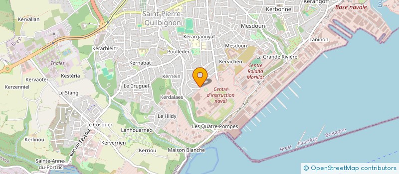 localisation de l'entreprise MONSIEUR PHILIPPE LAVAINE à BREST