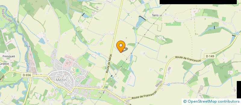 localisation de l'entreprise MONSIEUR PHILIPPE LAVERNY  MEZIN