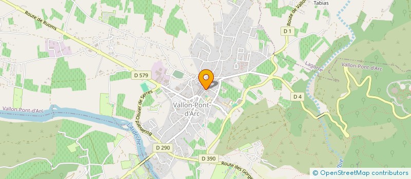 localisation de l'entreprise MONSIEUR PHILIPPE LAVIS à VALLON-PONT-D'ARC