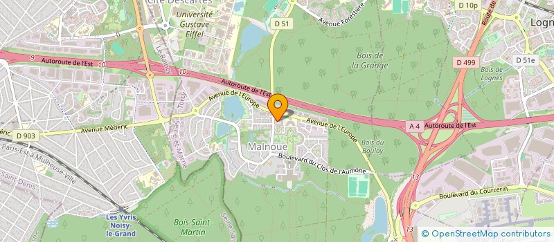 localisation de l'entreprise MONSIEUR PHILIPPE LAVOUE  EMERAINVILLE