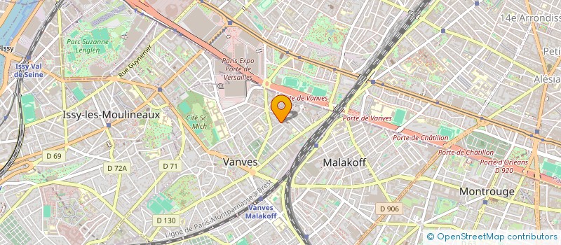 localisation de l'entreprise MONSIEUR PHILIPPE LAZZAROTTO  VANVES