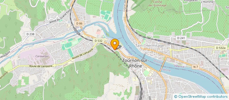 localisation de l'entreprise MONSIEUR PHILIPPE LE BALLEUR à TOURNON SUR RHONE