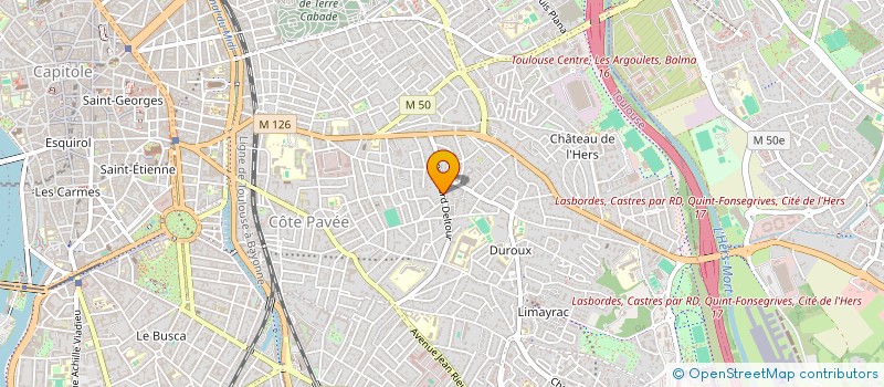 localisation de l'entreprise MONSIEUR PHILIPPE LE BERRE à TOULOUSE