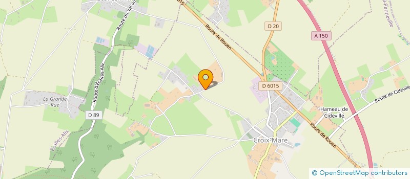 localisation de l'entreprise MONSIEUR PHILIPPE LE BLOND DU PLOUY  CROIX-MARE