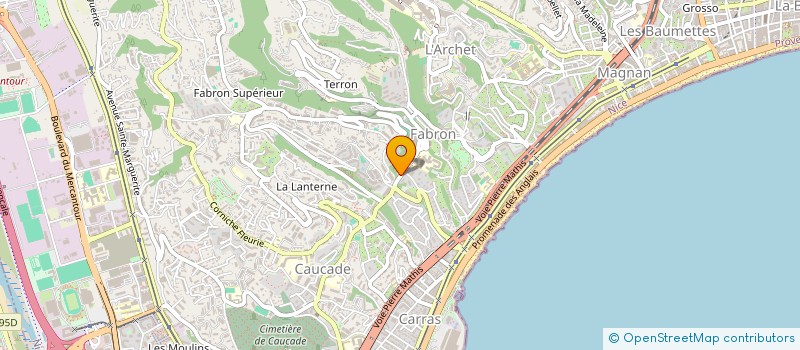 localisation de l'entreprise MONSIEUR PHILIPPE LE BON à NICE