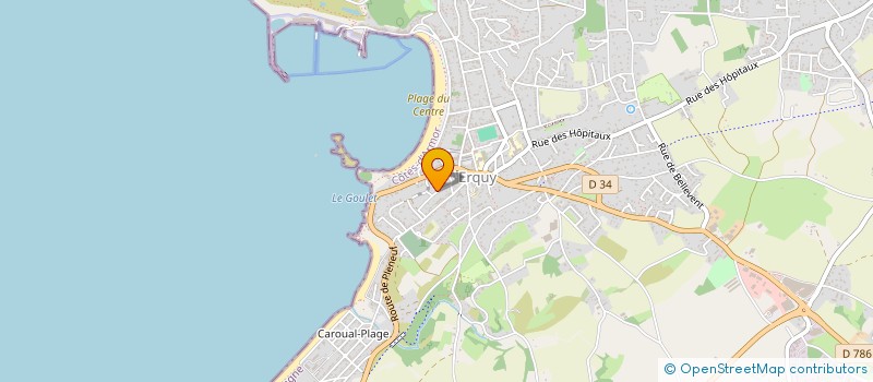 localisation de l'entreprise MONSIEUR PHILIPPE LE CAM  ERQUY