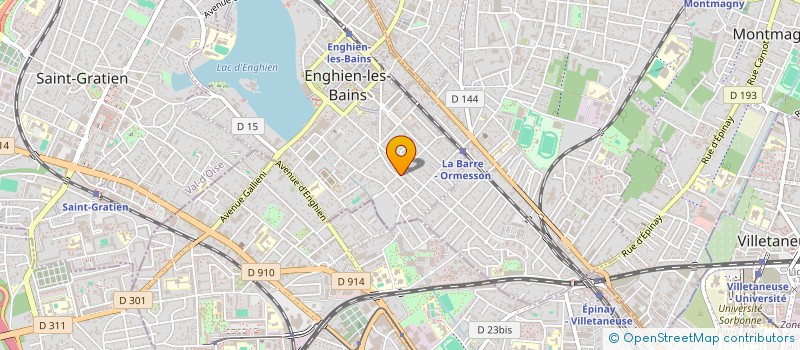 localisation de l'entreprise MONSIEUR PHILIPPE LE CHATELIER à ENGHIEN-LES-BAINS