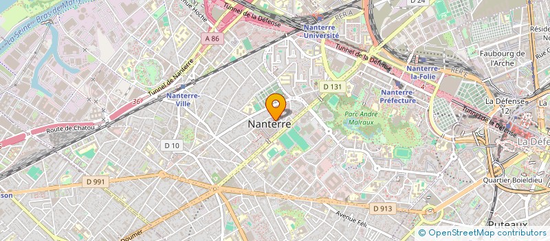 localisation de l'entreprise MONSIEUR PHILIPPE LE CHEVALIER à NANTERRE