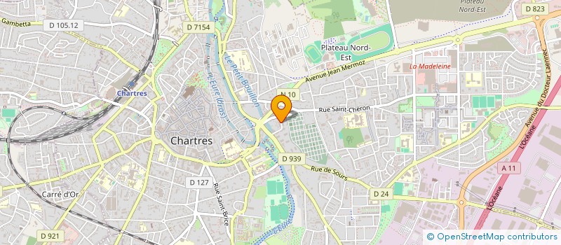 localisation de l'entreprise MONSIEUR PHILIPPE LE COQ à CHARTRES