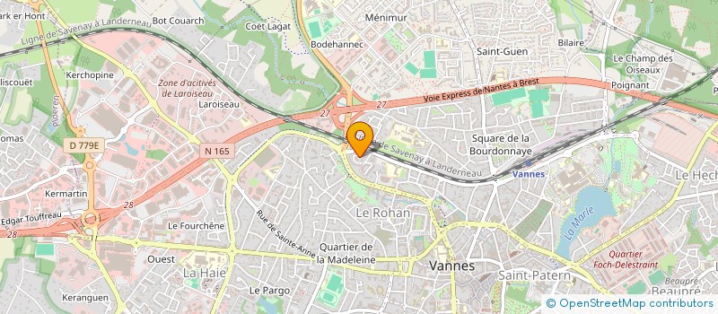 localisation de l'entreprise MONSIEUR PHILIPPE LE COURIC à VANNES