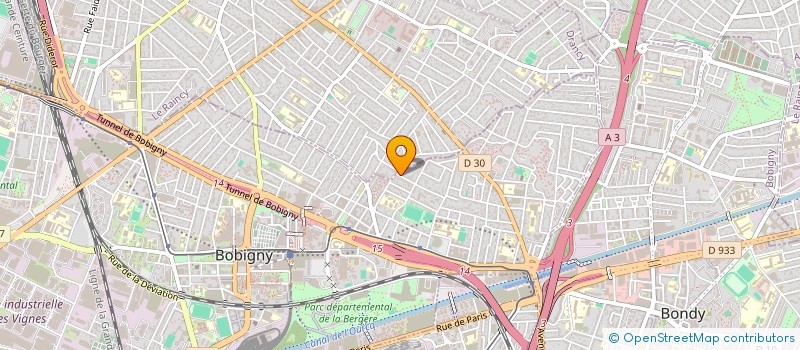 localisation de l'entreprise MONSIEUR PHILIPPE LE COUVIOUR  BOBIGNY