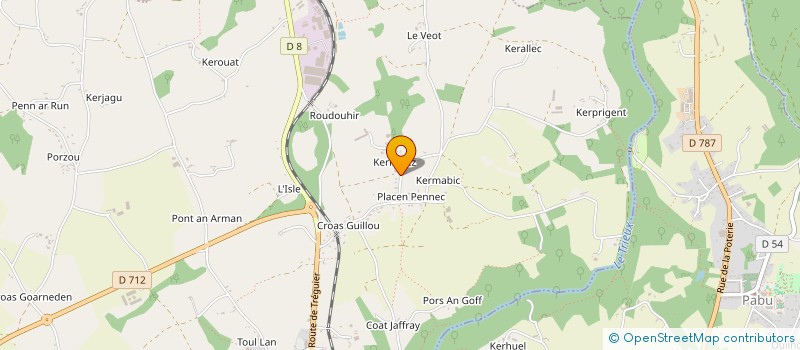 localisation de l'entreprise MONSIEUR PHILIPPE LE FAUCHEUR à POMMERIT-LE-VICOMTE