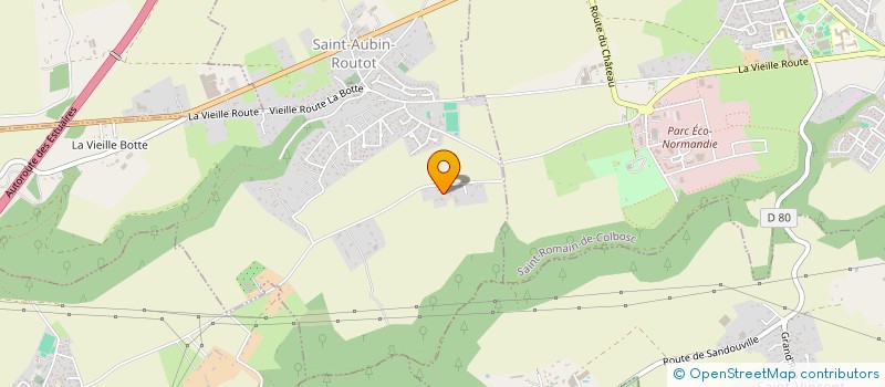 localisation de l'entreprise MONSIEUR PHILIPPE LE FLOCH  SAINT-AUBIN-ROUTOT