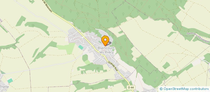 localisation de l'entreprise MONSIEUR PHILIPPE LE FLOHIC  BLAINCOURT-LES-PRECY