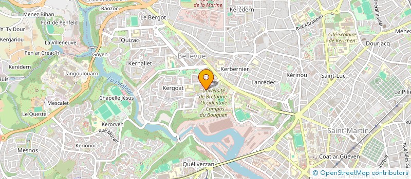 localisation de l'entreprise MONSIEUR PHILIPPE LE GALL à BREST