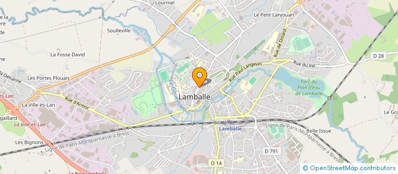 localisation de l'entreprise MONSIEUR PHILIPPE LE GOFF à LAMBALLE-ARMOR