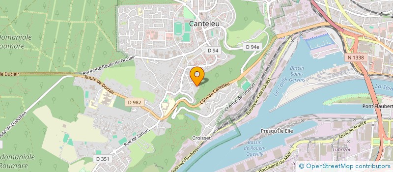 localisation de l'entreprise MONSIEUR PHILIPPE LE GOFF  CANTELEU