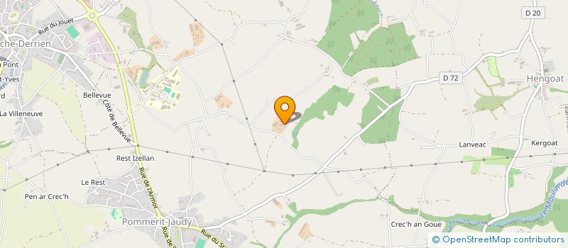 localisation de l'entreprise MONSIEUR PHILIPPE LE GRAND  LA ROCHE-JAUDY