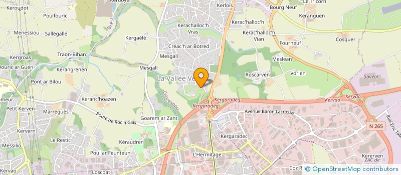 localisation de l'entreprise MONSIEUR PHILIPPE LE GRIGNOU à GOUESNOU