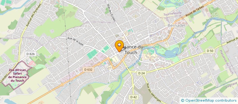 localisation de l'entreprise MONSIEUR PHILIPPE LE NESTIC à PLAISANCE-DU-TOUCH
