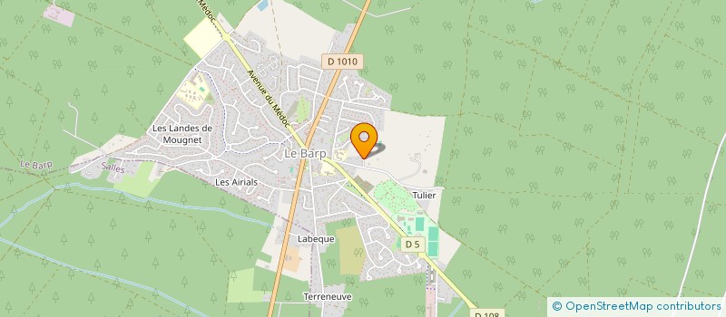 localisation de l'entreprise MONSIEUR PHILIPPE LE NOENE  LE BARP